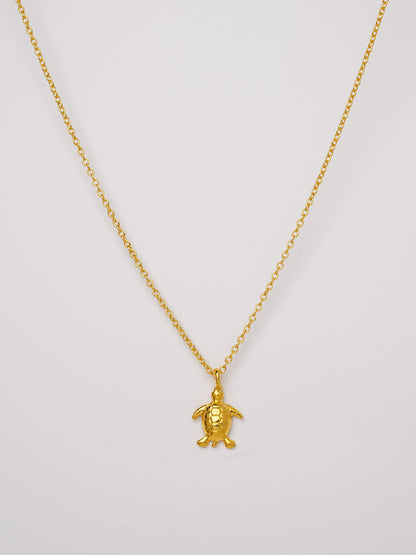 Turtle Necklace - 18K Gold Plated - Lili-Origin