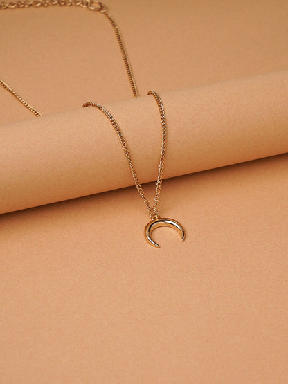 Sun Moon Hamper ( Sun Necklace + Moon Necklace + Sun Moon Earring) - Lili-Origin