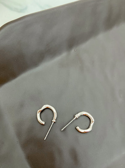 Mini Silver 5 Singles Earring - Lili-Origin