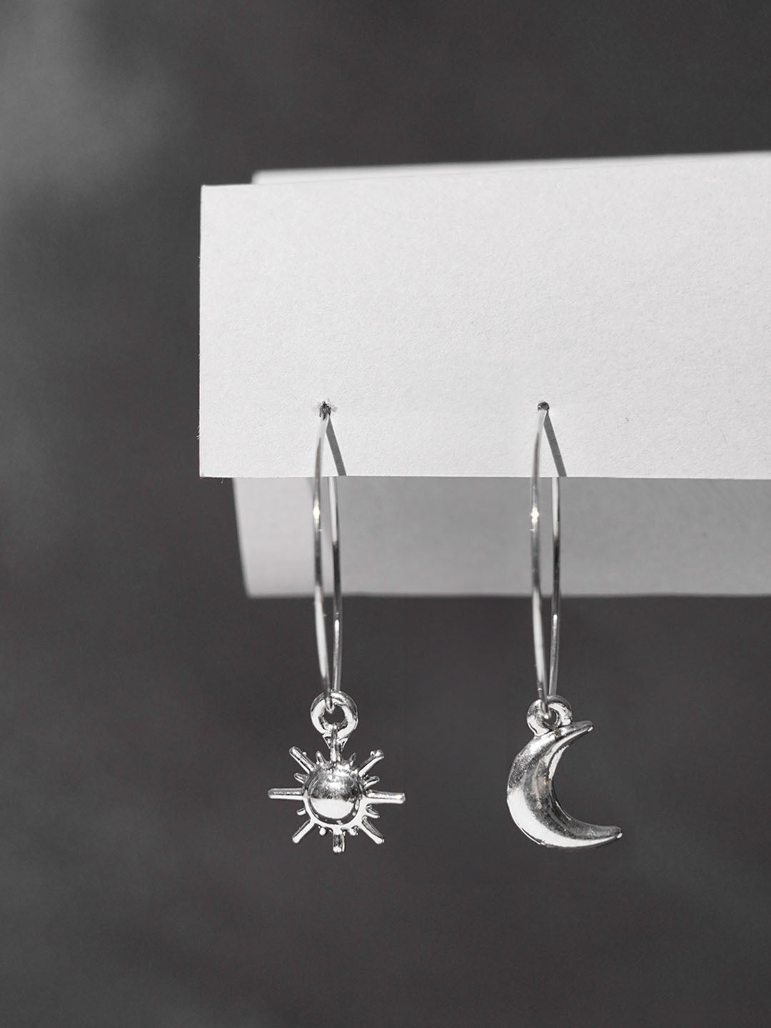 Sun and hot sale moon earrings