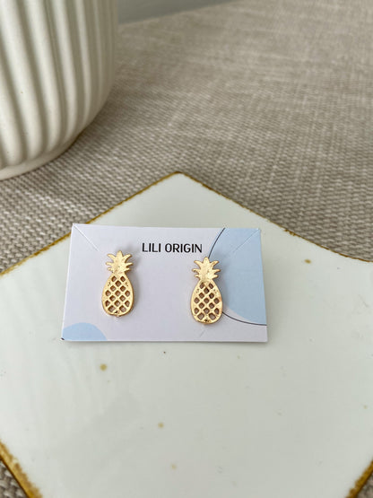 Lili Pineapple Stud - Lili-Origin