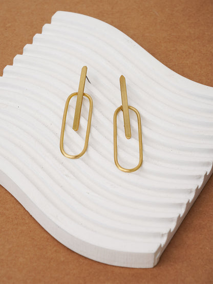 Oval long - Statement Earring - Lili-Origin