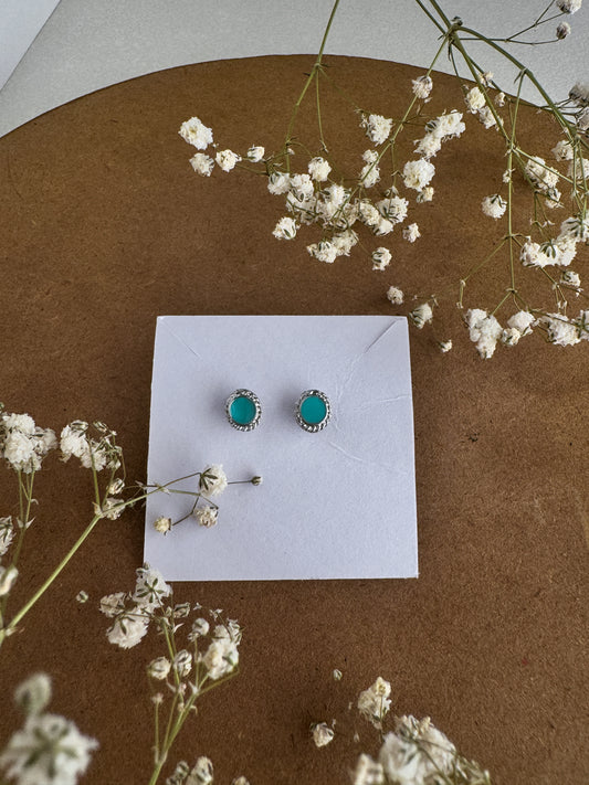 Boho 1 Blue Singles Earring