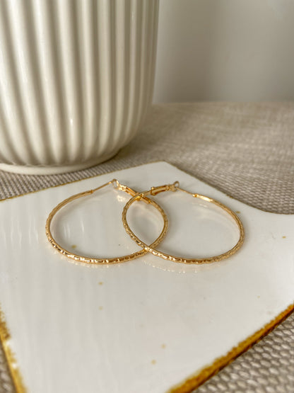 Circular 1 Hoop Singles Earring - Lili-Origin