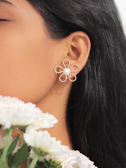 Simple Flower Earring