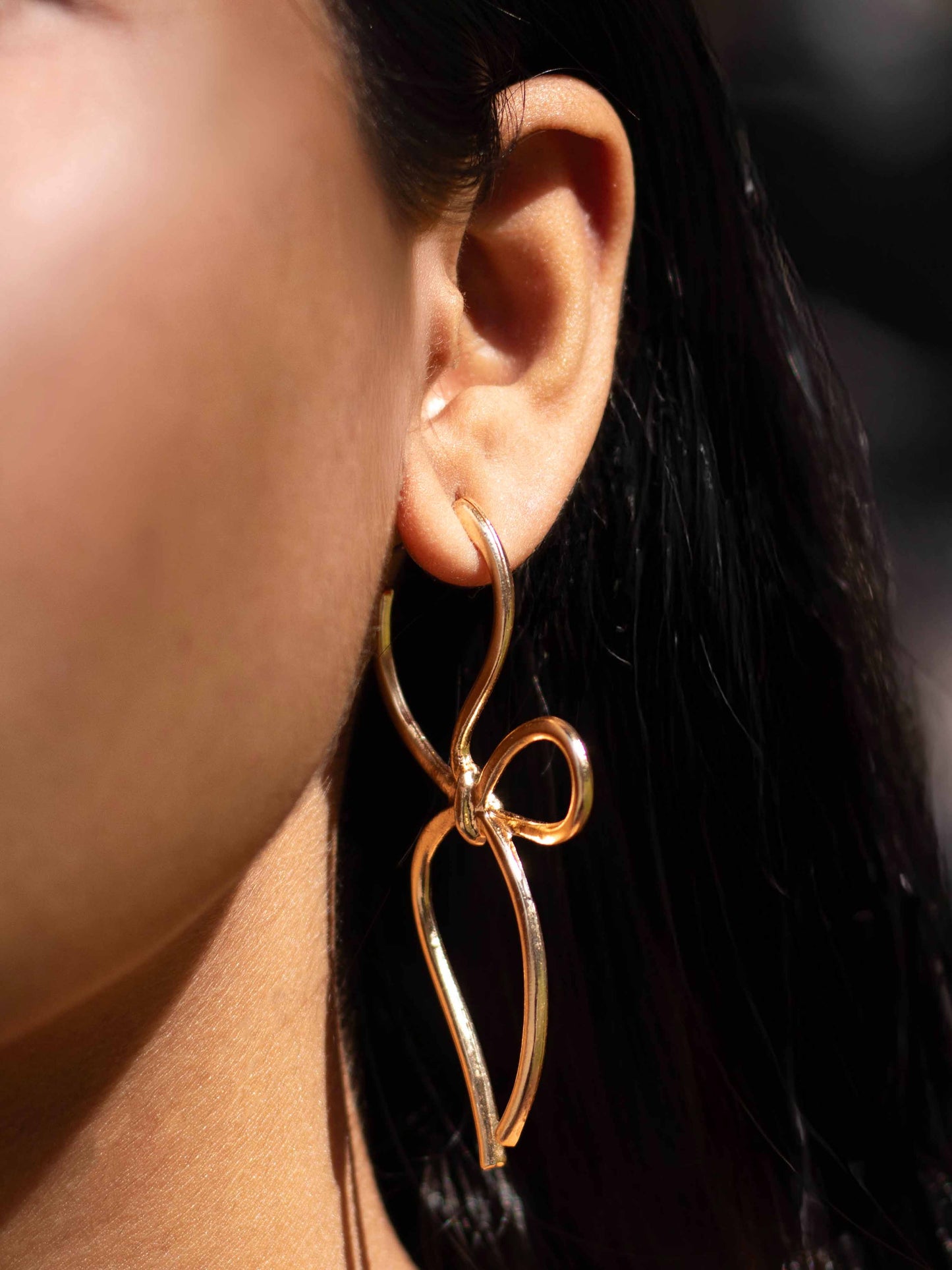 Bow Statement Earring