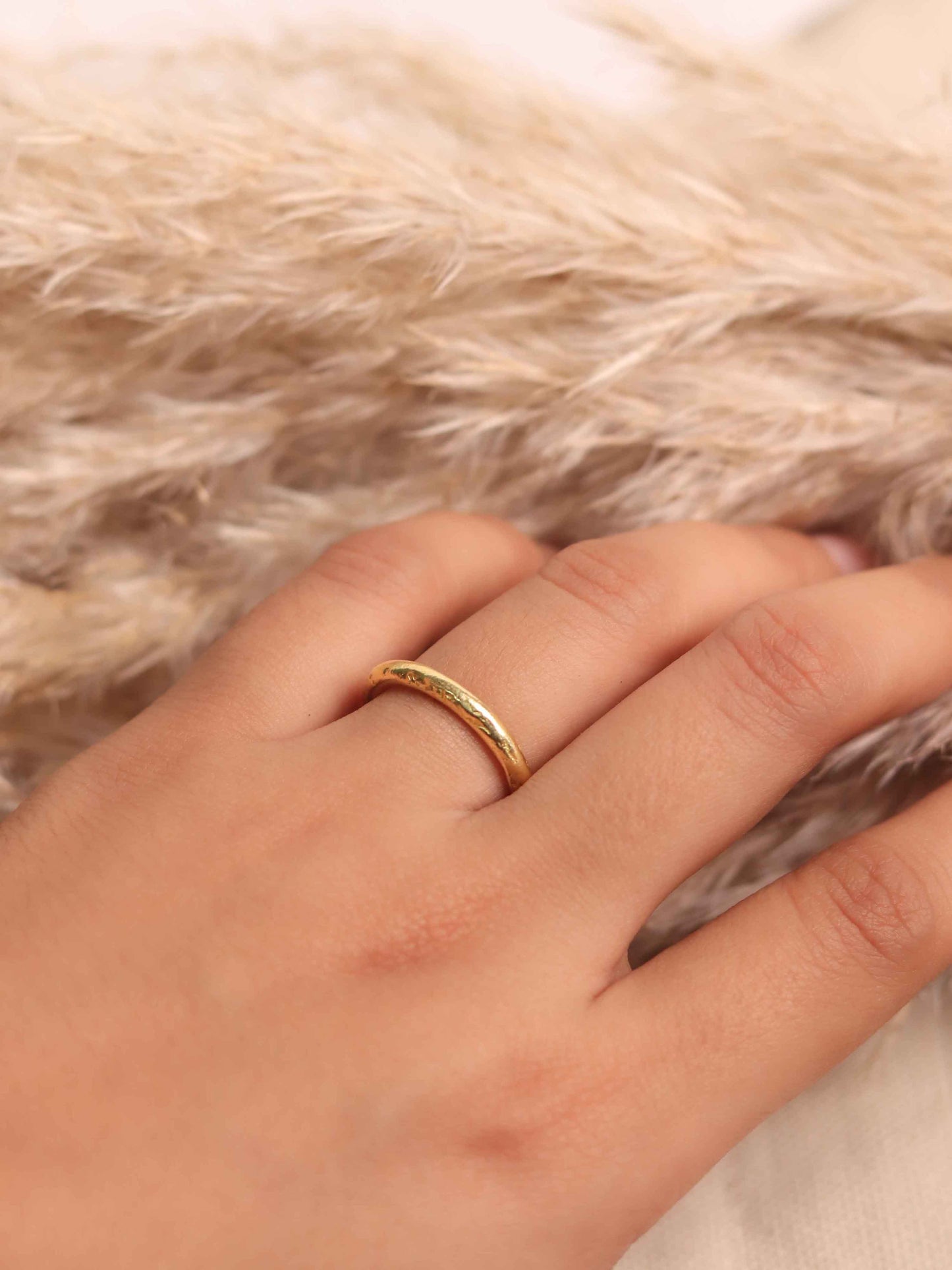 Texture Ring Brass (Anti Tarnish)