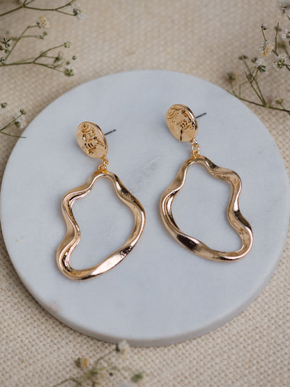 Abstract caribou Statement Earring