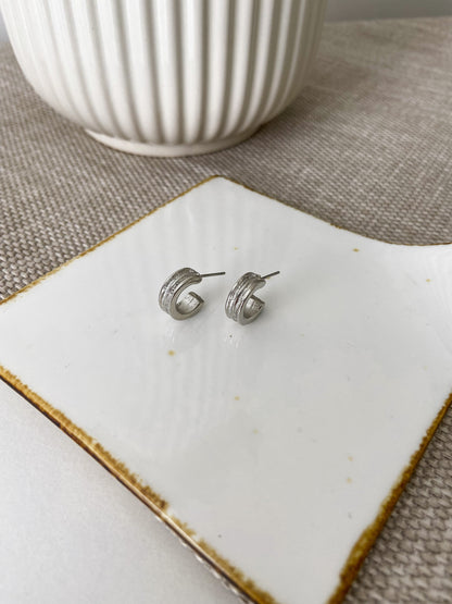 Small Silver hoop - Singles - Lili-Origin