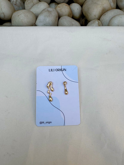 Mismatch Abstract Earring - Lili-Origin