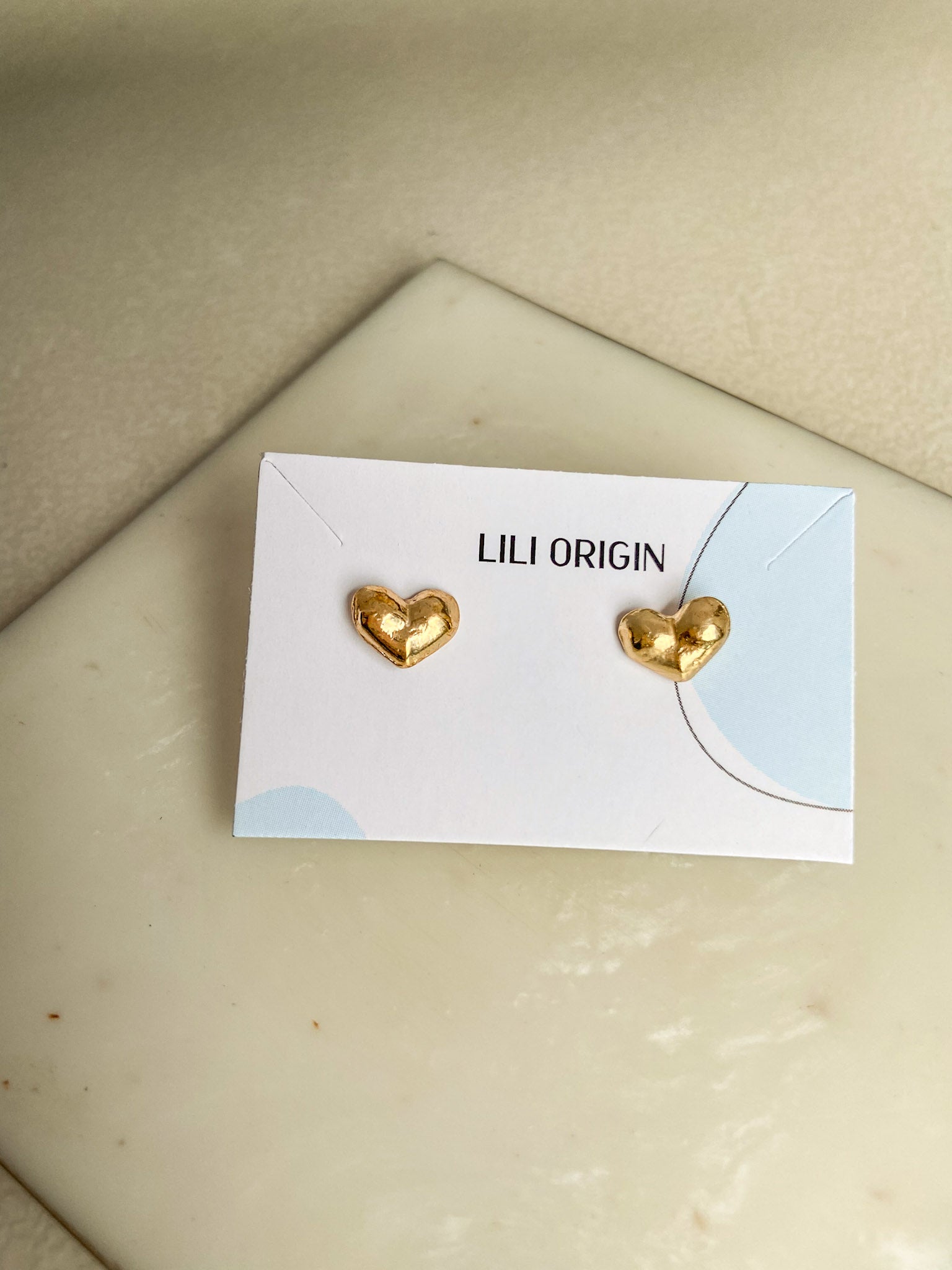 Lili Heart Stud - Lili-Origin