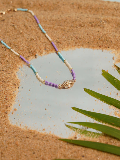 Evil Eye beaded Choker - Lili-Origin