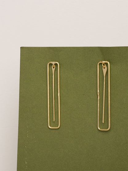 Dangling Rectangle  - Statement Earring - Lili-Origin