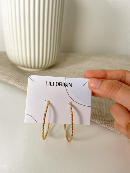 Circular 1 Hoop Singles Earring - Lili-Origin