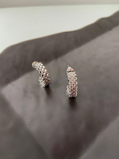 Sparkling 1 Silver Singles Earring - Lili-Origin