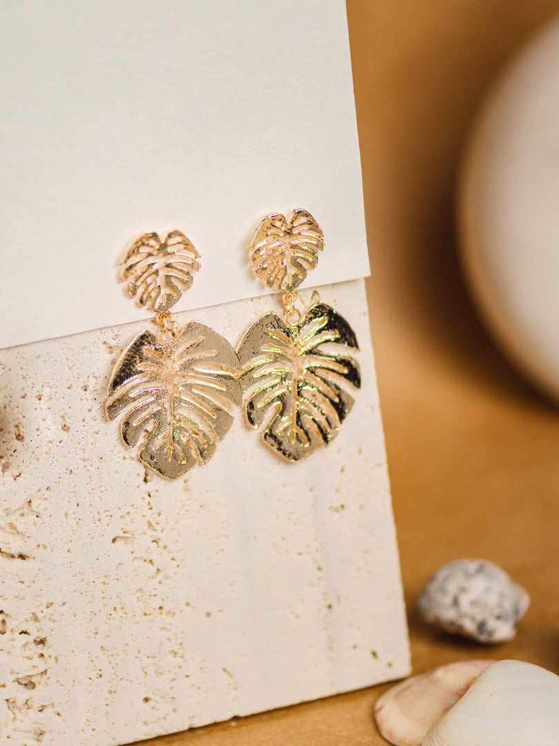 Palm Tree Statement Earring - Lili-Origin