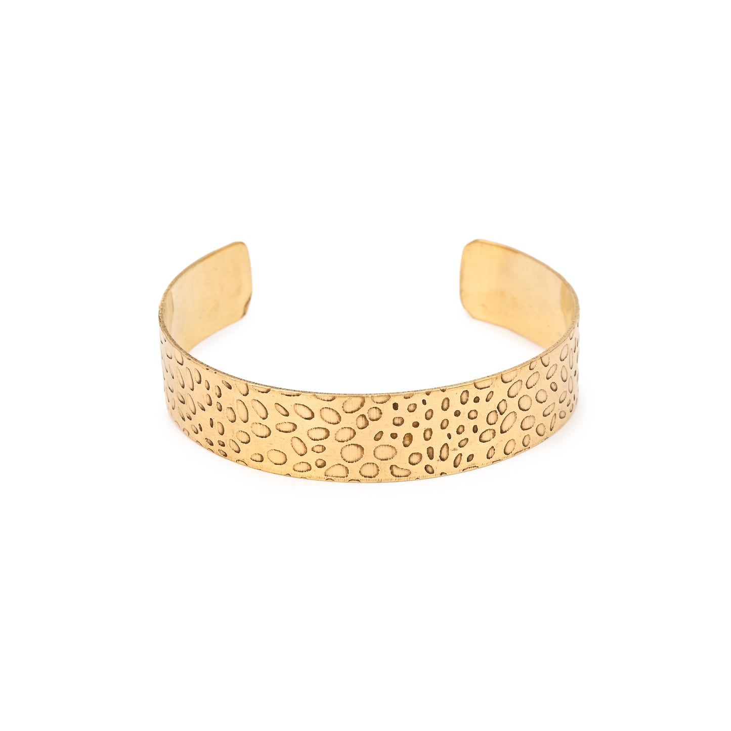 Droplet Brass Adjustable Bracelet (Anti Tarnish)