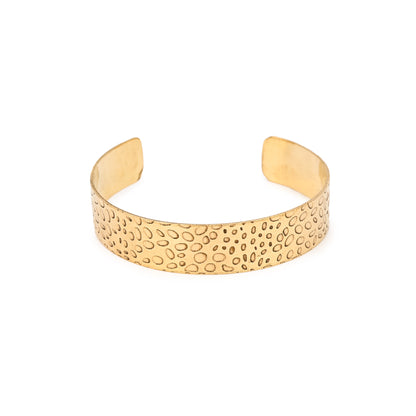 Droplet Brass Adjustable Bracelet (Anti Tarnish)