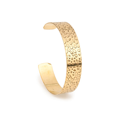 Droplet Brass Adjustable Bracelet (Anti Tarnish)