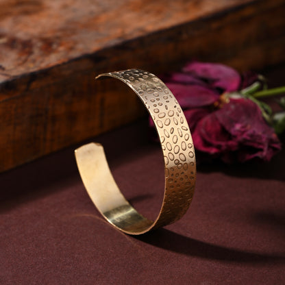 Droplet Brass Adjustable Bracelet (Anti Tarnish)