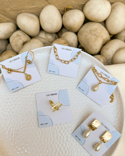 5 Shiny Jewel Hamper (Necklace + Earring + Bracelet + Anklet + Ring) - Lili-Origin