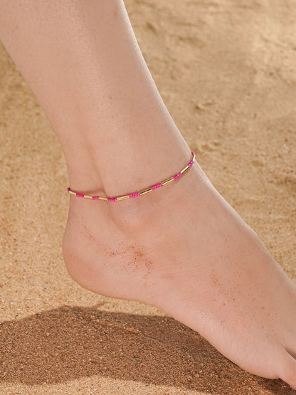 Pink Anklet - Lili-Origin