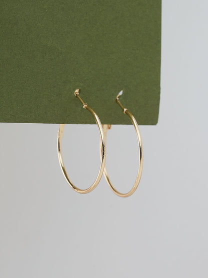 Circular 3 Hoop Singles Earring - Lili-Origin