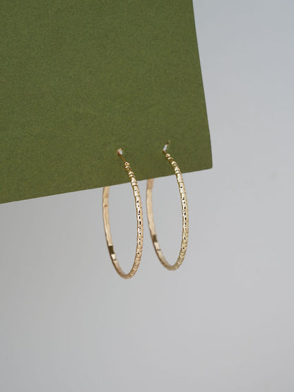 Circular 1 Hoop Singles Earring - Lili-Origin