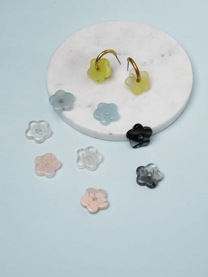 5 pack changeable resin earring - Lili-Origin