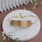 Flora Brass Bracelet (Anti Tarnish)