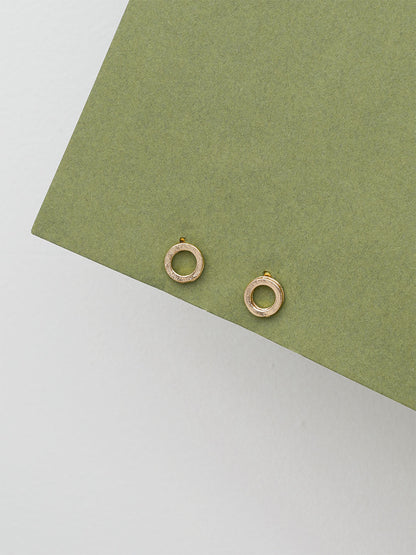 Circle Singles Stud Earring - Lili-Origin