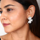 Demi Thunder Silver Statement Earring - Lili-Origin