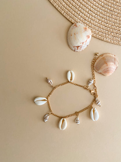 Sea Shells Anklet - Lili-Origin