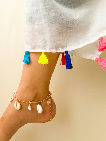 Sea Shells Anklet - Lili-Origin