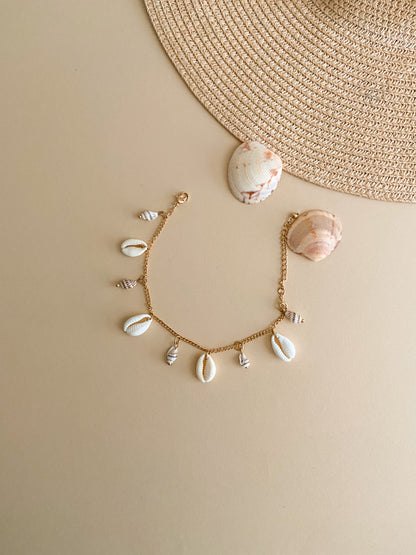 Sea Shells Anklet - Lili-Origin