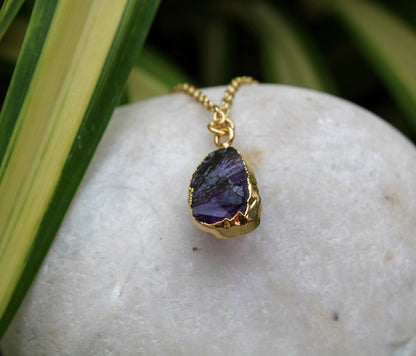 Amethyst Crystal Necklace - Lili-Origin